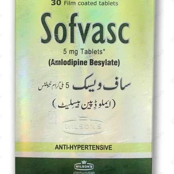 Sofvasc Tablets 5Mg (1 Strip = 15 Tablets)