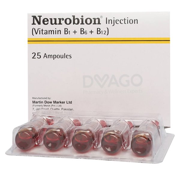 Neurobion Injection 3 Ml (1 Box = 25 Ampoules)